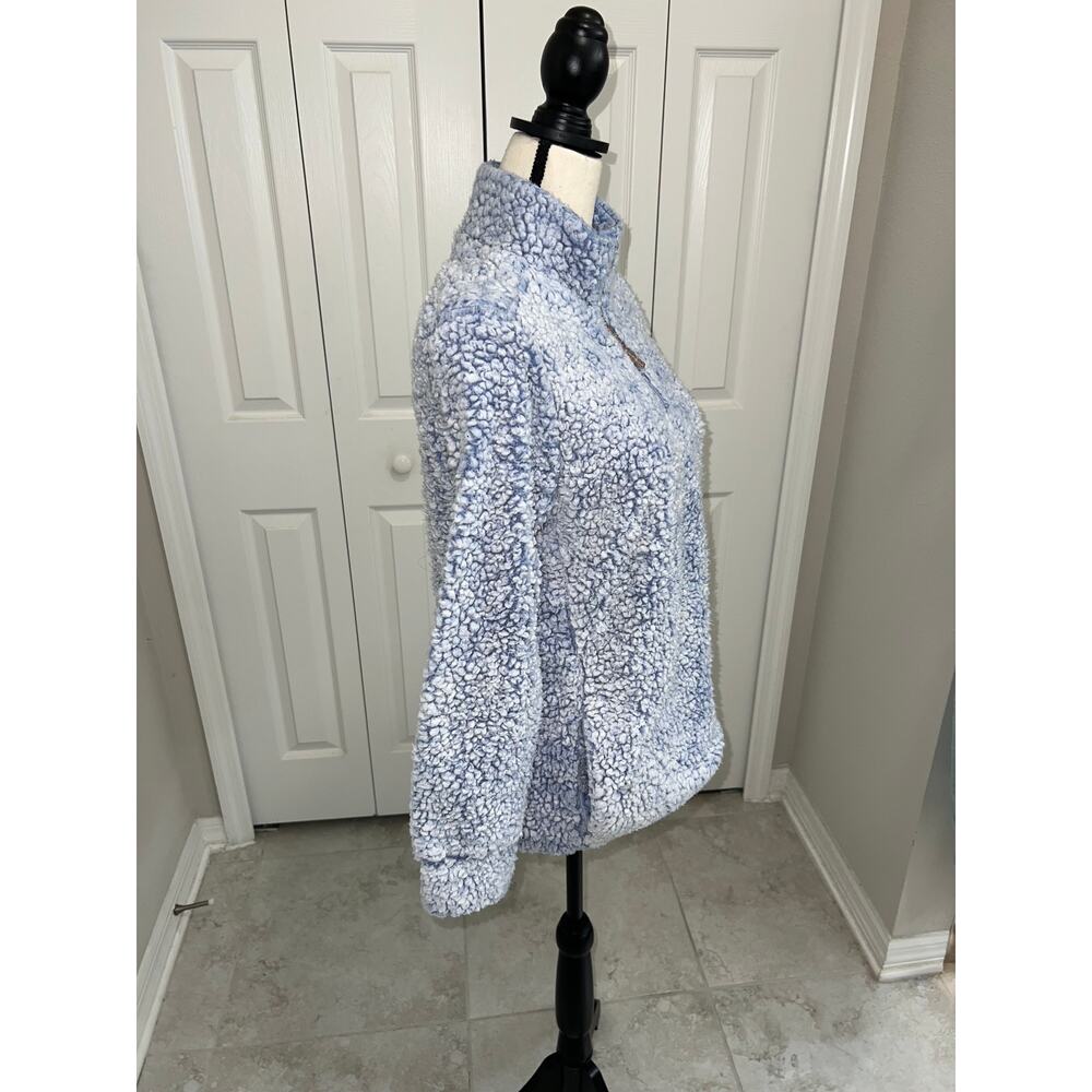 Weatherproof Blue Teddy Jacket - S - Picture 7 of 9